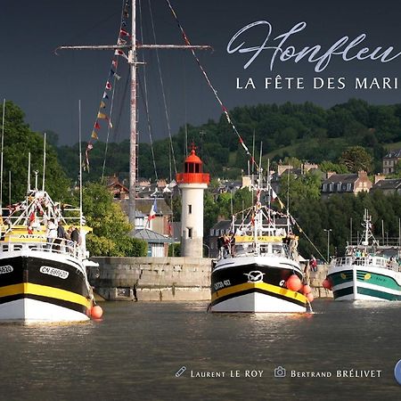 Le Bellevue - Beautiful Sea View Apartamento Honfleur Exterior foto