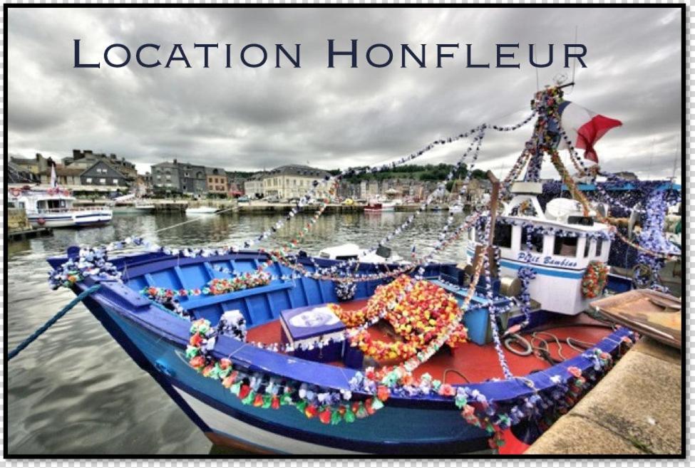 Le Bellevue - Beautiful Sea View Apartamento Honfleur Exterior foto