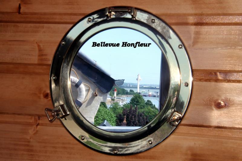 Le Bellevue - Beautiful Sea View Apartamento Honfleur Exterior foto