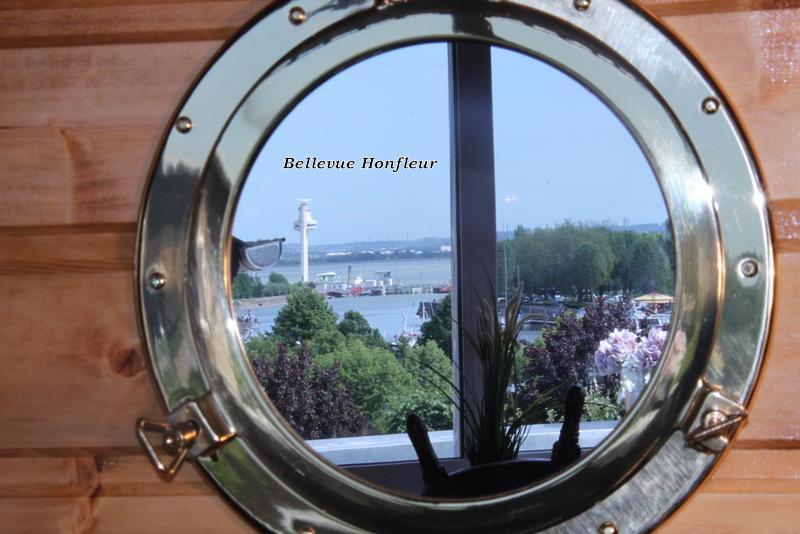 Le Bellevue - Beautiful Sea View Apartamento Honfleur Exterior foto